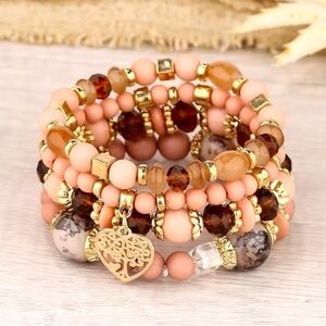 4 piece Boho bracelet set